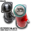 Picture of Banks Power 17-24 Chevrolet/GMC 2500/3500 6.6L Duramax L5P Monster-Ram Turbo Inlet Elbow - Red