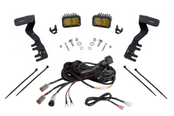 Picture of Diode Dynamics 2024+ Toyota Tacoma Stage Series 2in LED Ditch Light Kit - Pro Yellow Combo