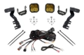 Picture of Diode Dynamics 2024+ Toyota Tacoma SS3 LED Ditch Light Kit- Sport Yellow Combo