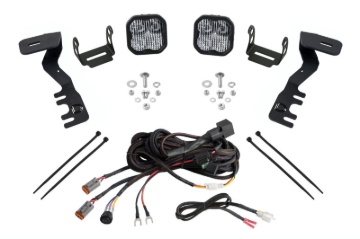 Picture of Diode Dynamics 2024+ Toyota Tacoma SS3 LED Ditch Light Kit- Pro White Combo