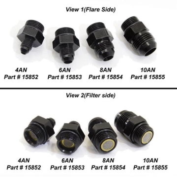 Picture of Nitrous Express 8AN to 8AN Orb Filter Fitting for Lightning 375