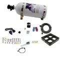 Picture of Nitrous Express Dry Single Entry Billet Crossbar Plate System 100-500hp (4500 Flange) w/10lb Bottle
