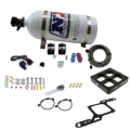 Picture of Nitrous Express Dry Dual Stage Billet Crossbar Plate System 100-1000hp (4500 Flange) w/10lb Bottle