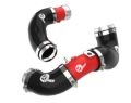 Picture of aFe BladeRunner 22-23 Kia Stinger L4-2.5L (t) Aluminum Hot and Cold Charge Pipe Kit - Red