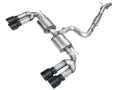 Picture of AWE Tuning 22-24 Audi 8Y S3 Touring Edition Exhaust - Diamond Black Tips