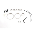 Picture of BLOX Racing 15-21 Subaru WRX Hardware Kit for 3in Turbo Inlet Hose Black