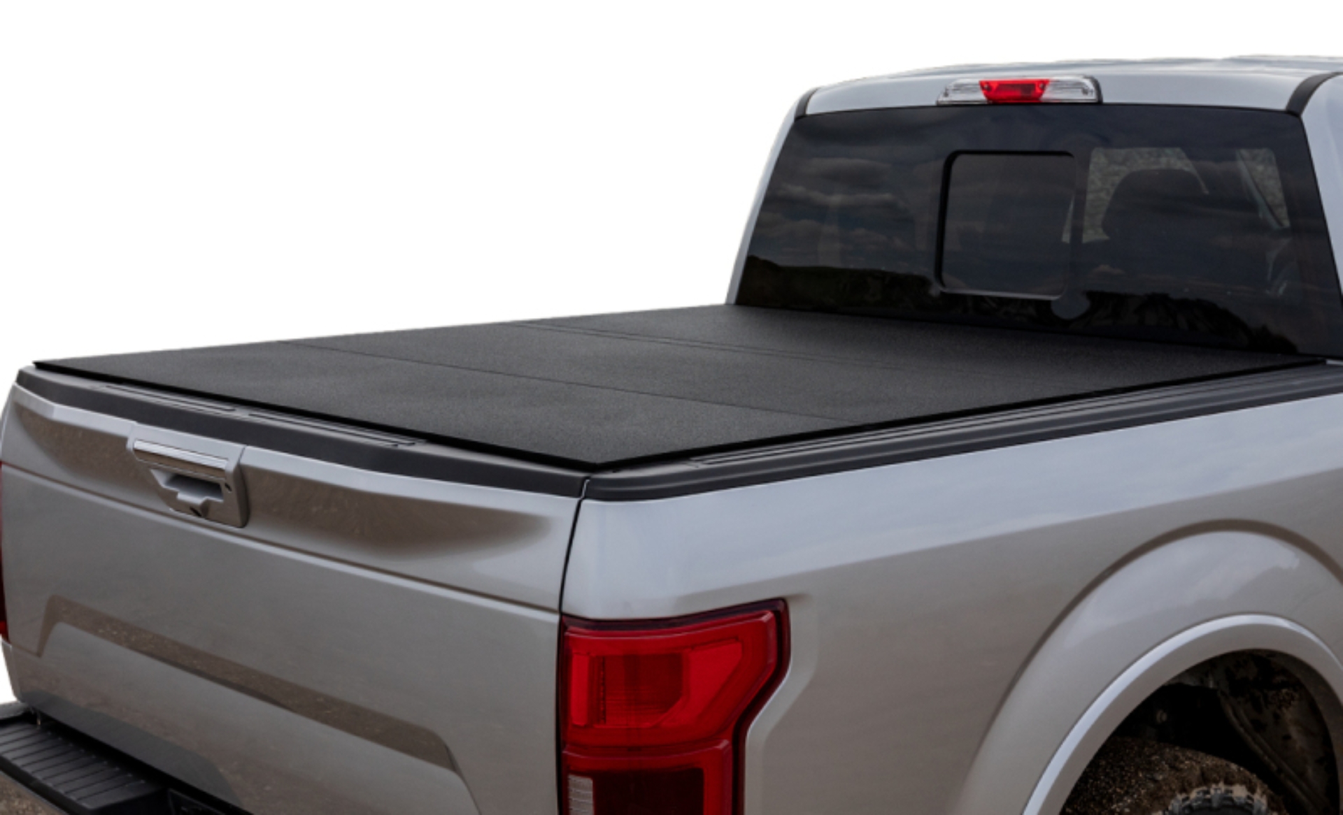 Picture of Access LOMAX 2024+ Ford Ranger 5ft Box Folding Hard Cover - Black Urethane