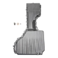 Picture of Wehrli 20-24 L5P Duramax WCFAB X PPE High Capacity Aluminum Oil Pan - Gloss White