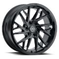 Picture of Method Raised MR801 20x9 / 6x135 BP / 12mm Offset / 87mm Bore - Gloss Black Milled Wheel