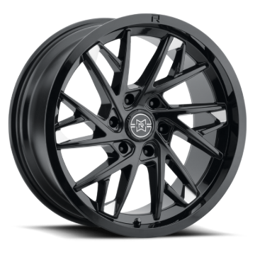 Picture of Method Raised MR801 20x12 / 8x6.5 BP / -40mm Offset / 121.3mm Bore - Gloss Black Milled Wheel