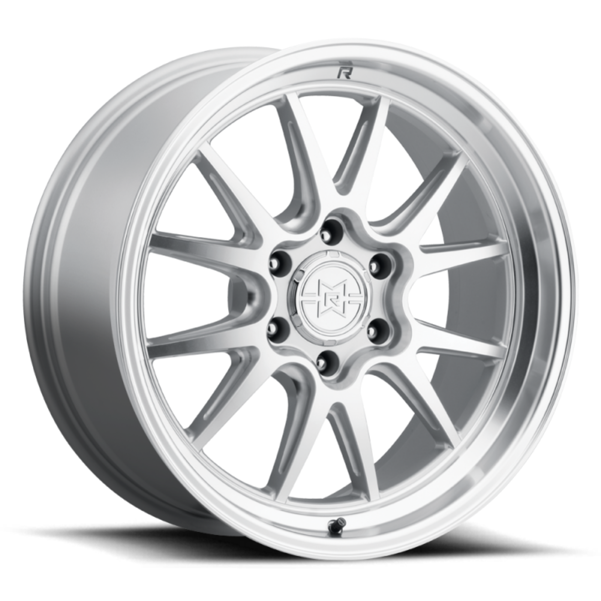 Picture of Method Raised MR802 20x10 / 6x5.5 BP / 10mm Offset / 106.25mm Bore - Machined - Clear Coat Wheel