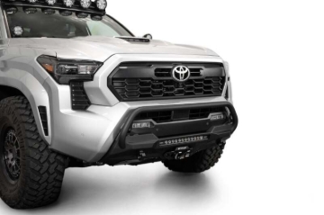 Picture of Addictive Desert Designs2024+ Toyota Tacoma Stealth Center Mount Winch Front Bumper w/ Top Hoop