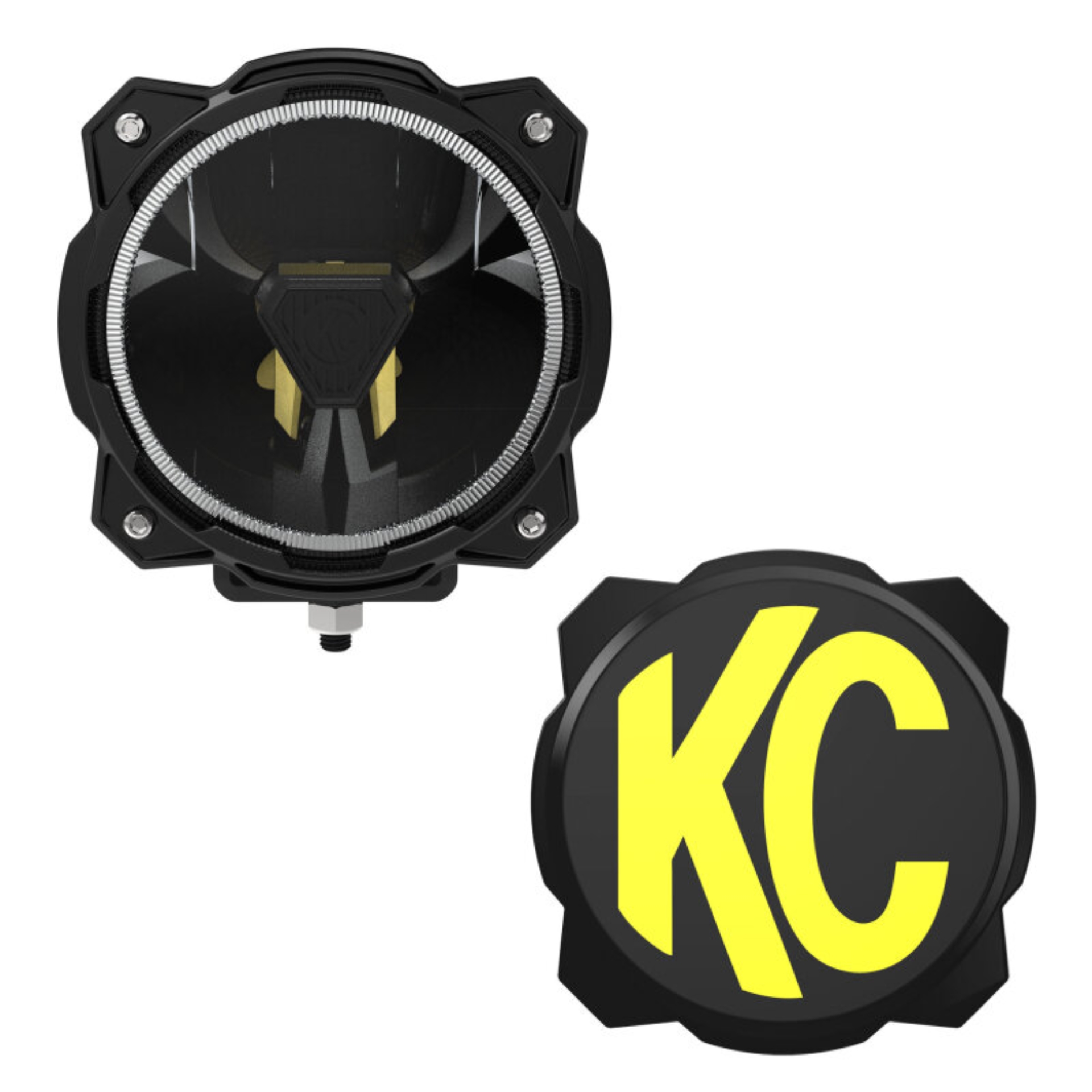 Picture of KC HiLiTES Gravity Titan LED 6in. - Single Light (SAE Driving Beam)