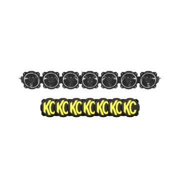 Picture of KC HiLiTES Gravity Titan LED Light Bar for Ford Super Duty - 45in. (7-Light)