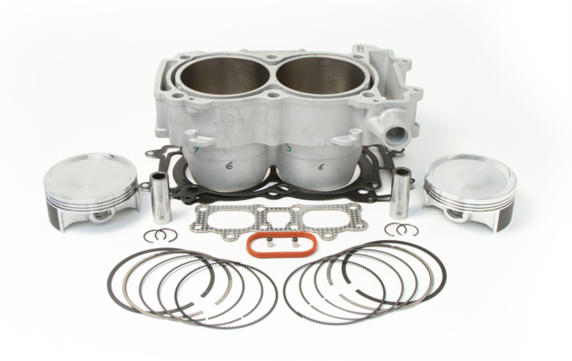 Picture of Cyl Works 2016 Polaris General 1000 EPS 1000cc +5mm Big Bore Cyl Kit 1110cc 10.5:1 Comp 98mm