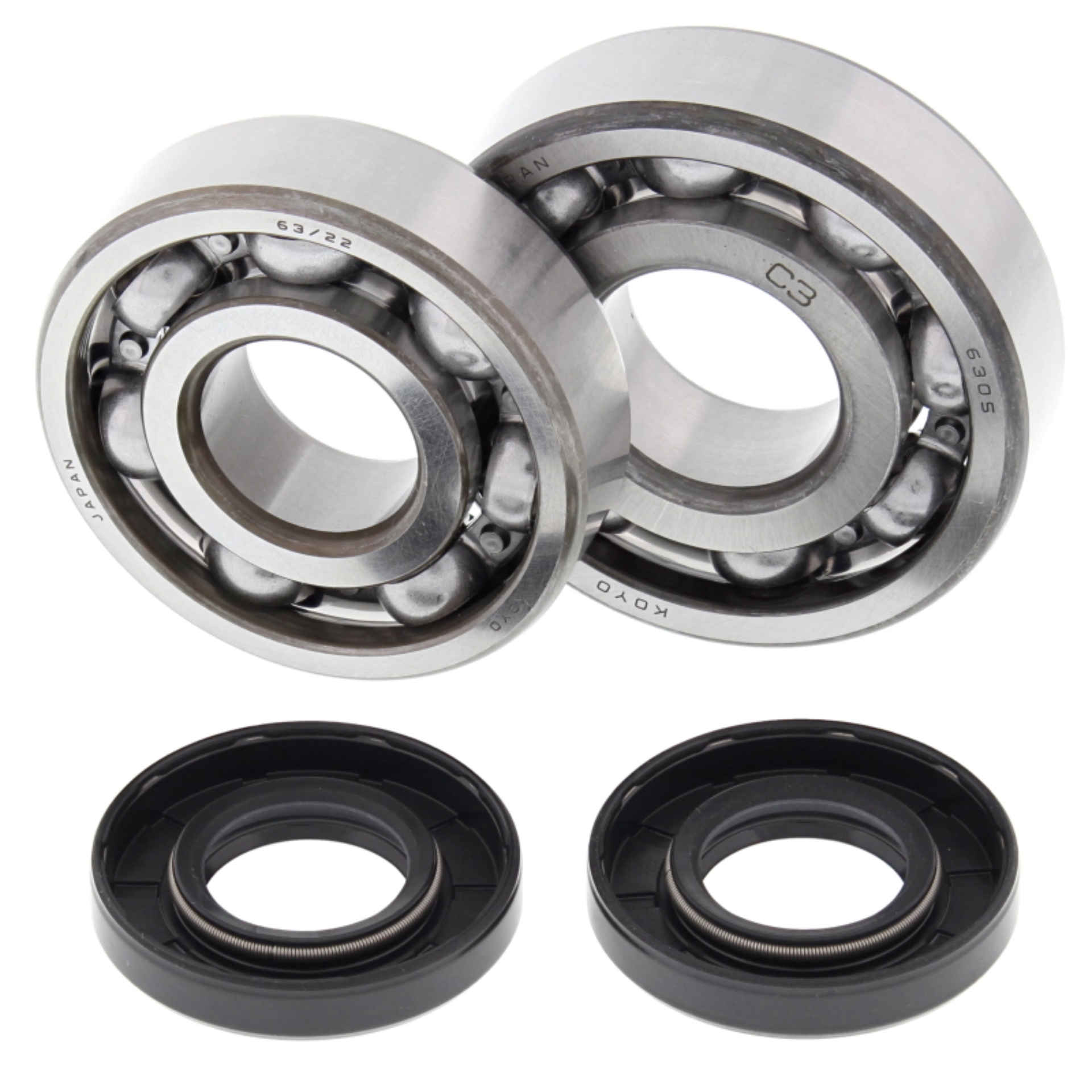 Picture of All Balls Racing 85-87 Kawasaki KX125 Crank Shaft Bearing Kit