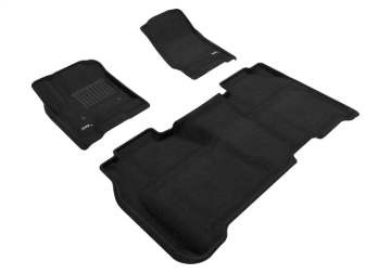Picture of 3D MAXpider 14-18 Chevrolet Silverado 1500 Crew Cab Elegant Black R1 R2