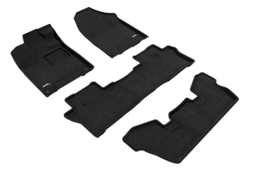 Picture of 3D Maxpider 16-22 Honda Pilot 7-Passenger Elegant Black R1 R2 R3
