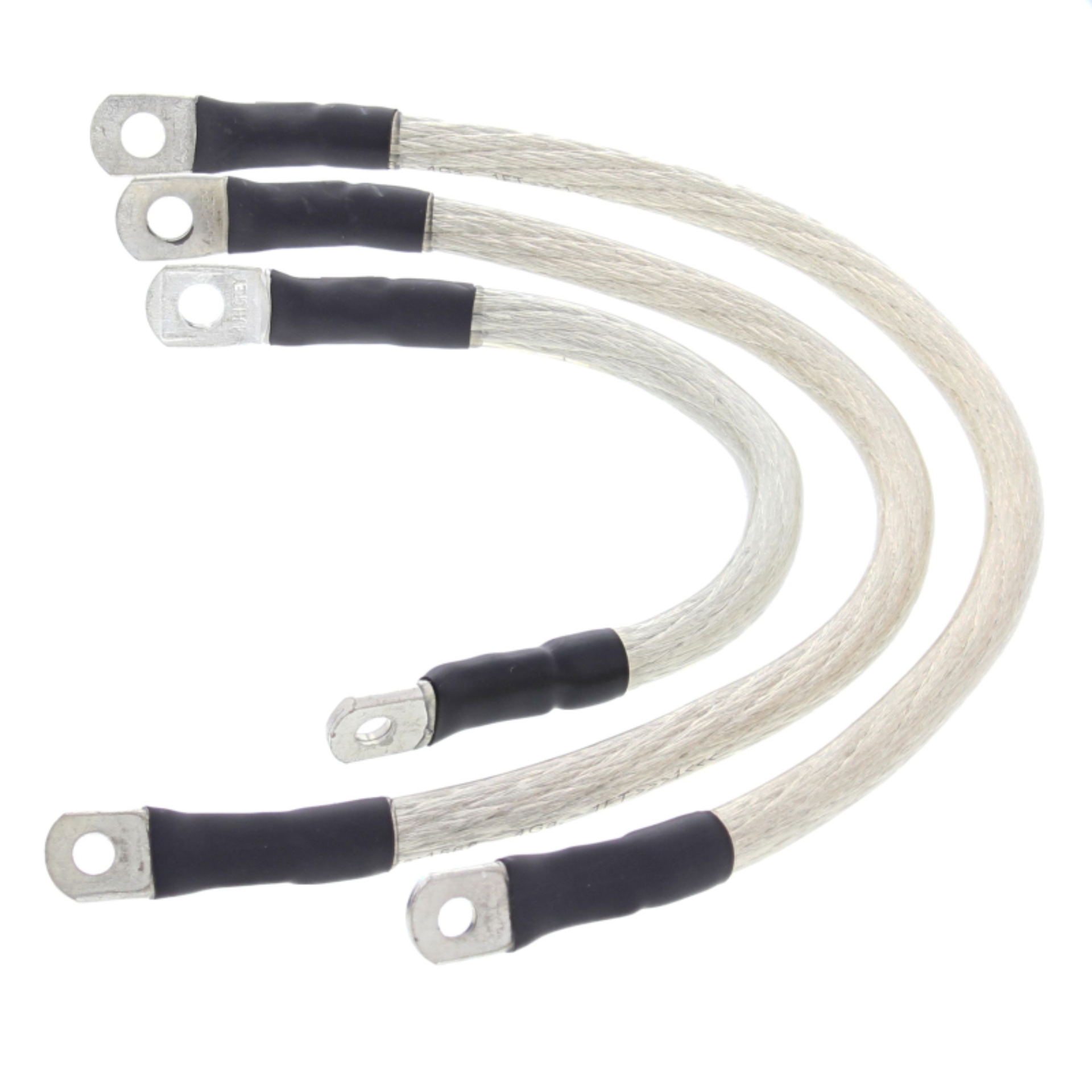 Picture of All Balls Racing 04-06 Harley-Davidson FXD Super Glide Battery Cable Kit Clear