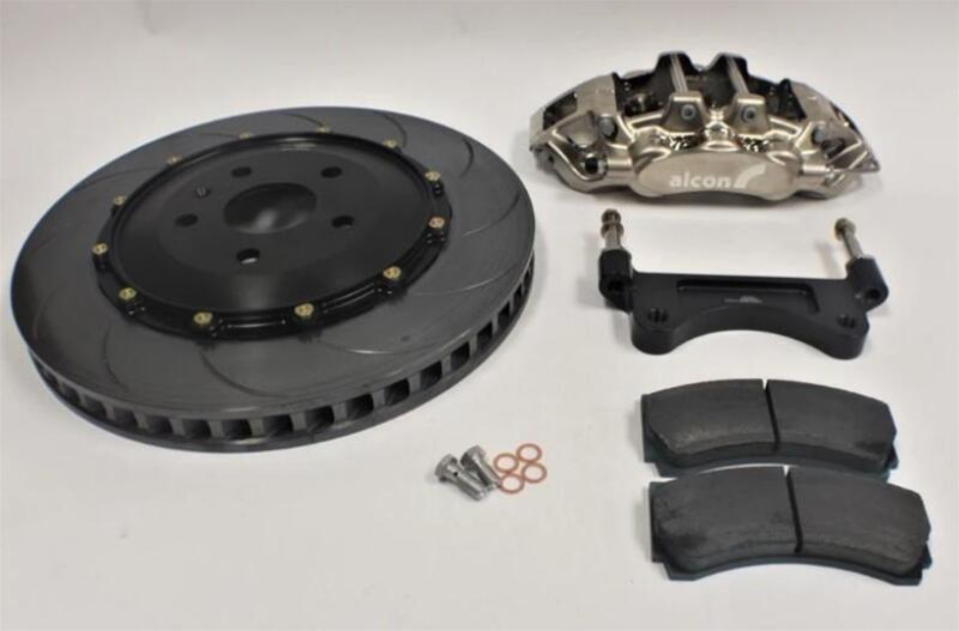 Picture of Alcon Chevrolet Corvette C6 6 Piston 355x32mm Front Street Kit - Nickle Plated