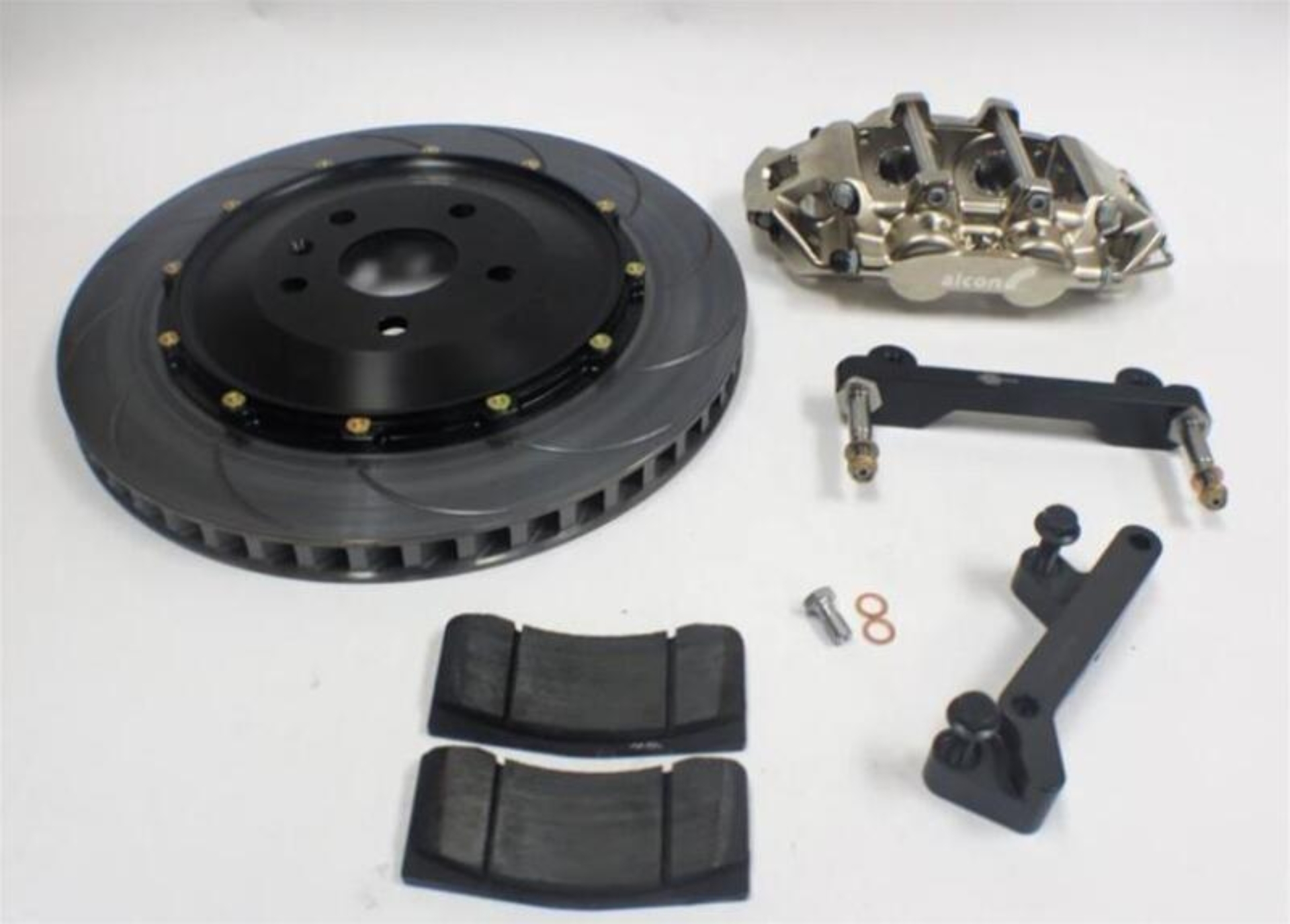 Picture of Alcon BMW E90/E92 M3 6 Piston 380x36mm Front Race Kit - Nickle Plated