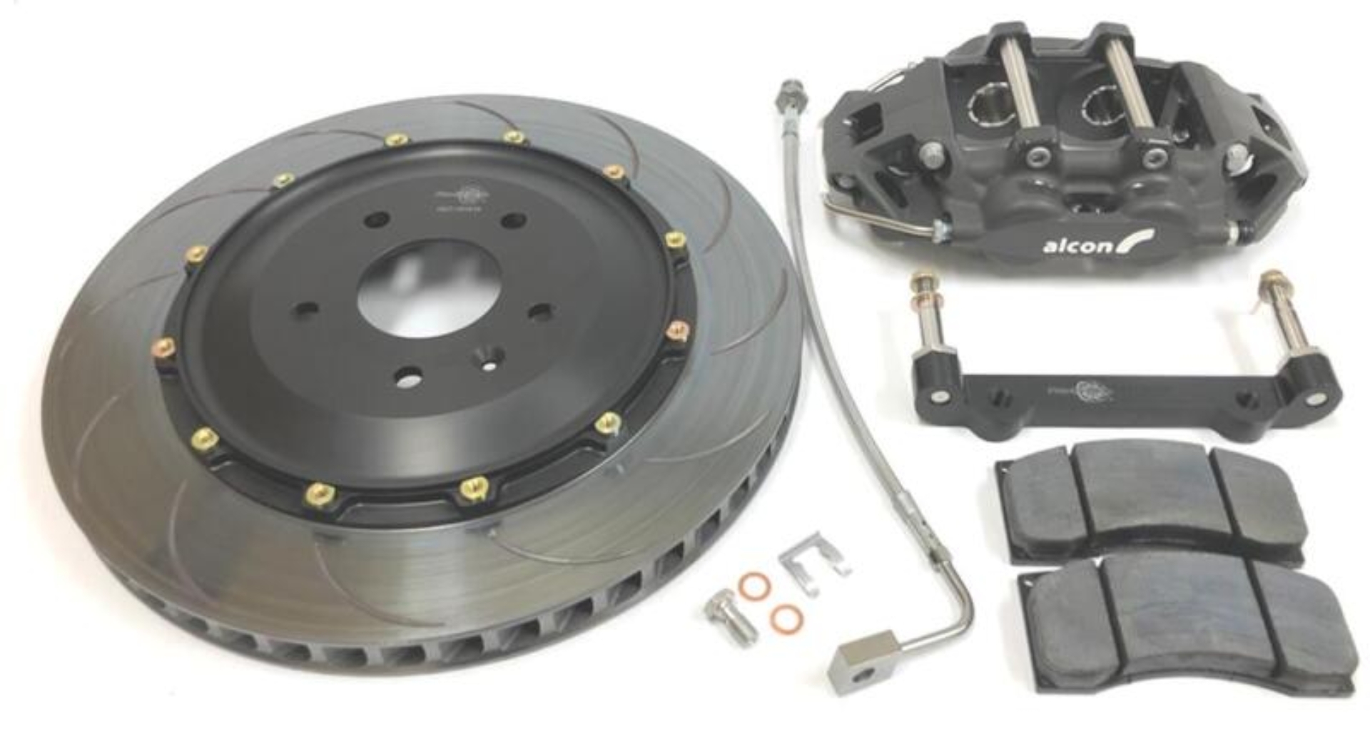 Picture of Alcon Chevrolet Camaro Gen 6 4 Piston 375x28mm Rear Race Kit - Anodized