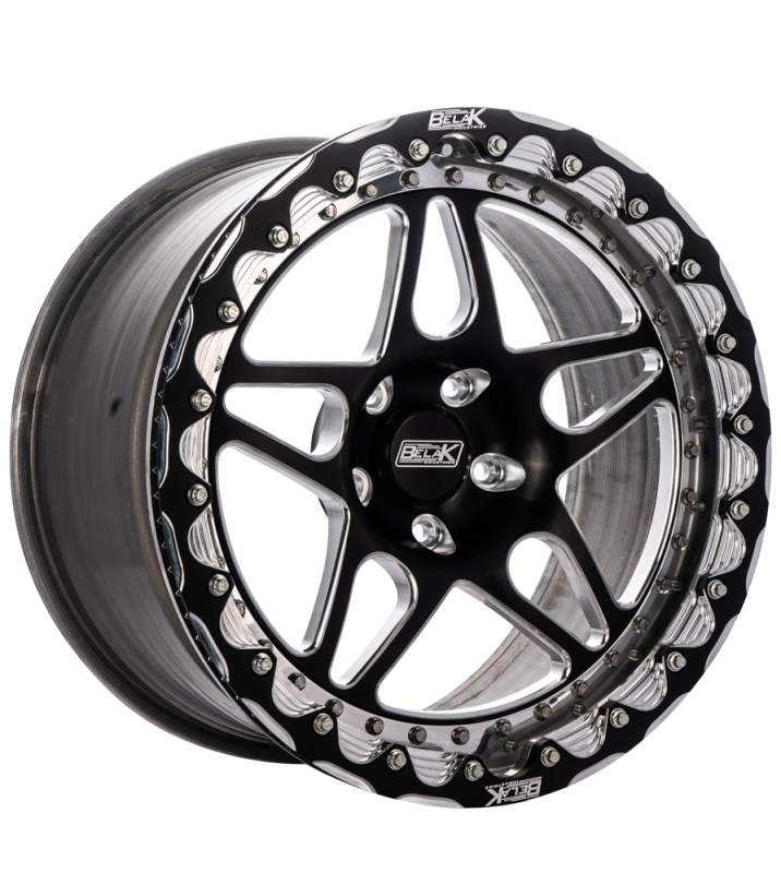 Picture of Belak 17x9.5 / 6.25in BS / 6x135mm BP / High Pad / Series 3 - Single Beadlock Wheel