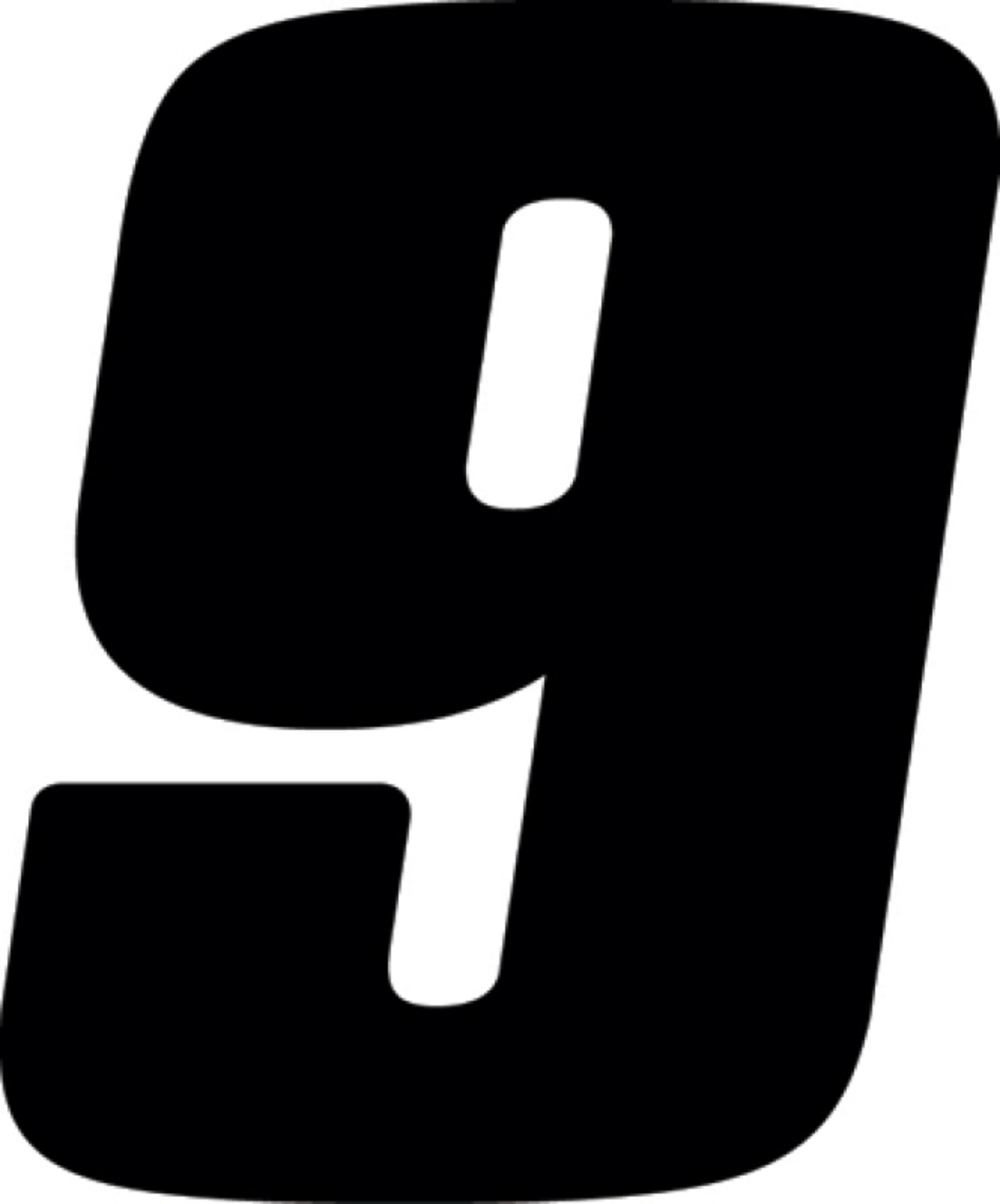 Picture of Hardline Dirt Digits 3pk 5.5 in. - High Gloss Number 9 - Black