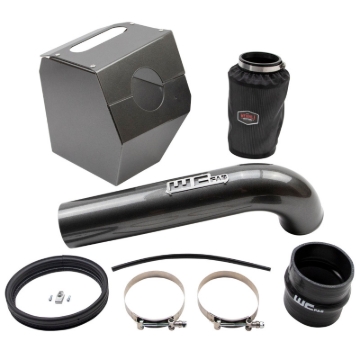 Picture of Wehrli 17-19 Chevrolet 6.6L L5P Duramax 4in. Intake Kit - Chevy Orange