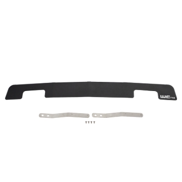 Picture of Wehrli 11-14 Chevy 2500/3500 HD Valance Filler Panel Kit w/ Tow Hooks - Fine Tex Black
