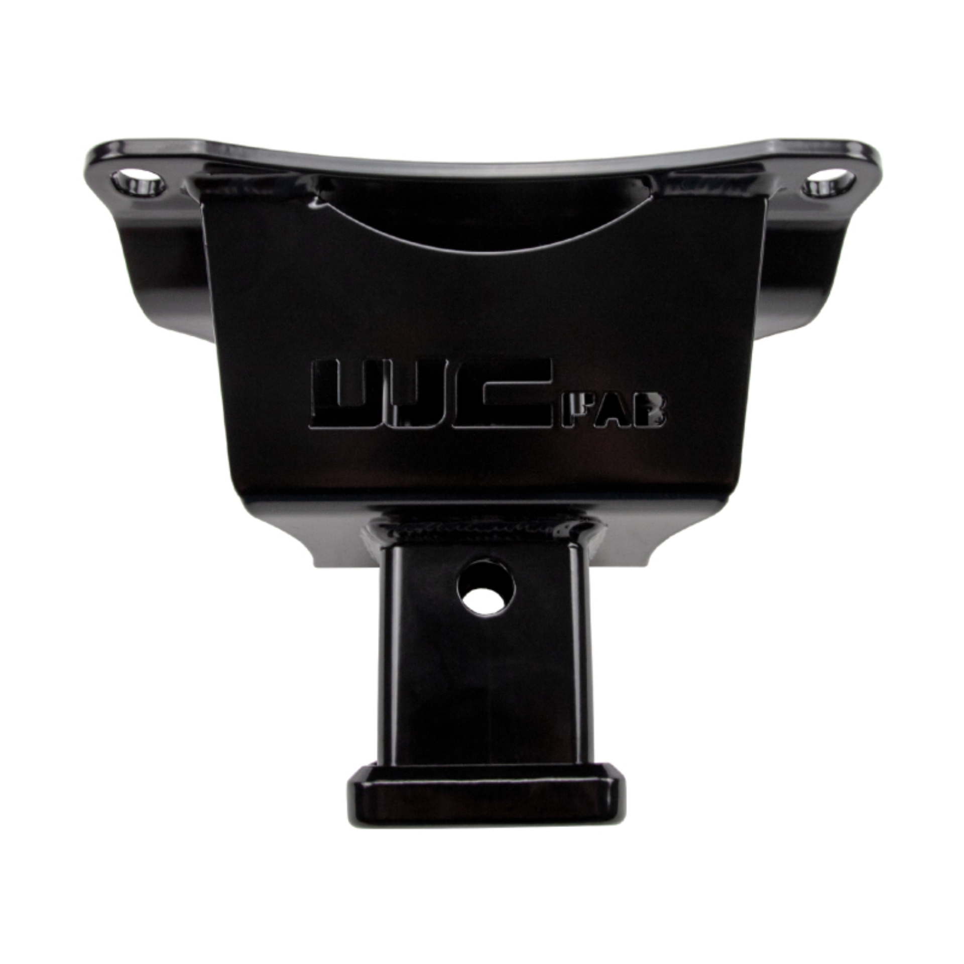 Picture of Wehrli 19+ Honda Talon 1000X/R 2 Seat Receiver Hitch / Pull Plate - Semi-Gloss Black