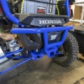 Picture of Wehrli 19-22 Honda Talon X/R Rear Bumper with Receiver Hitch - Talon Blue