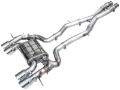 Picture of AWE Tuning 23-24 BMW G87 M2 SwitchPath Edition Exhaust - Chrome Silver Tips