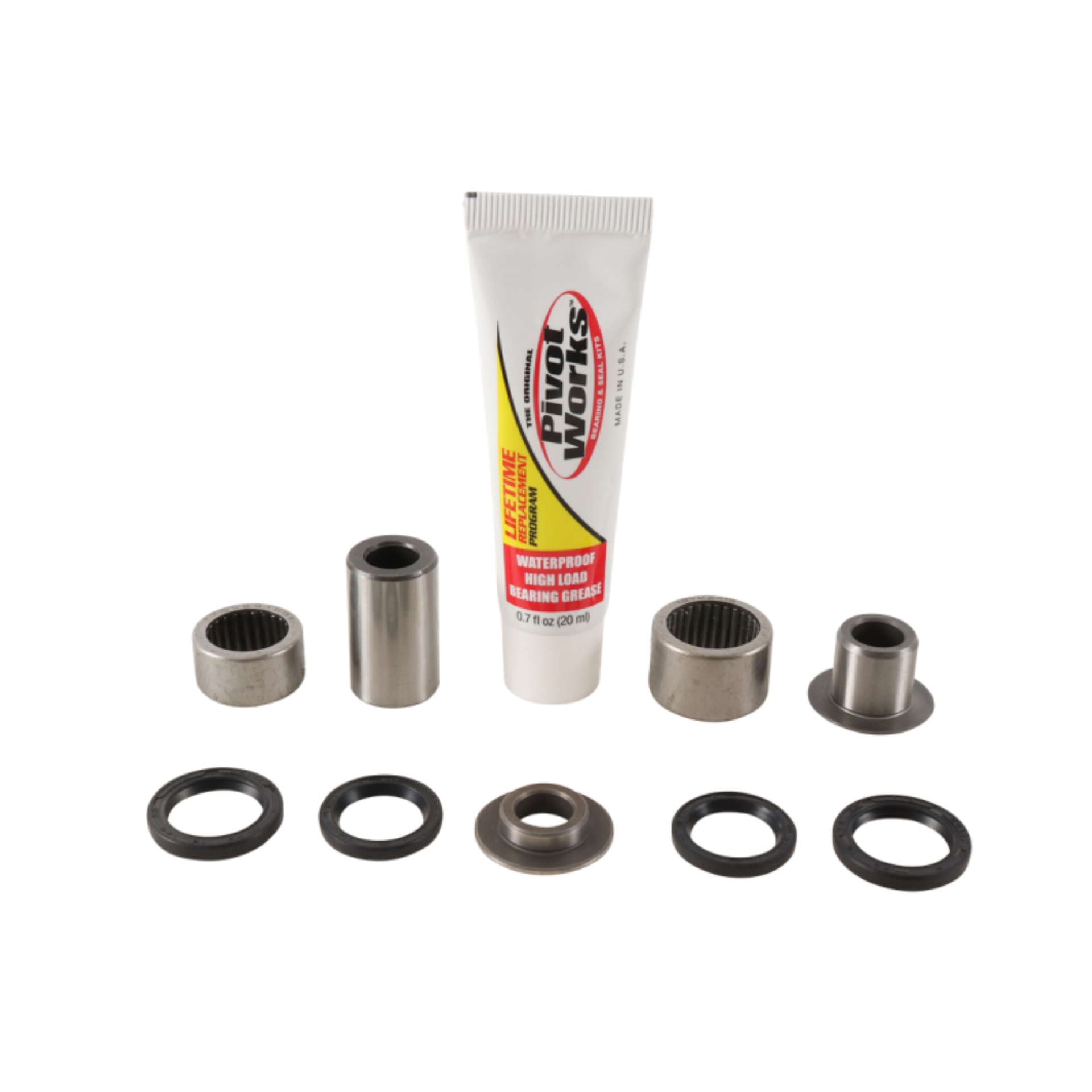 Picture of Pivot Works 08-14 Kawasaki KFX450R Rear Shock Bearing Kit