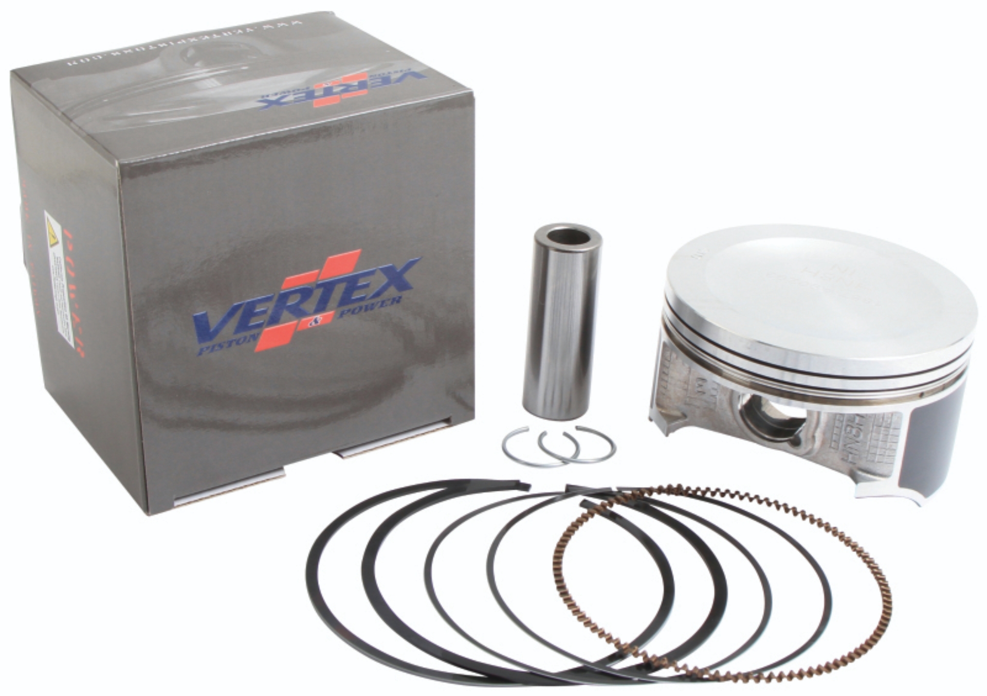 Picture of Vertex Piston 09-13 Honda MUV 700 Big Red 700cc +0.50mm Oversized Cast Replica Piston Kit