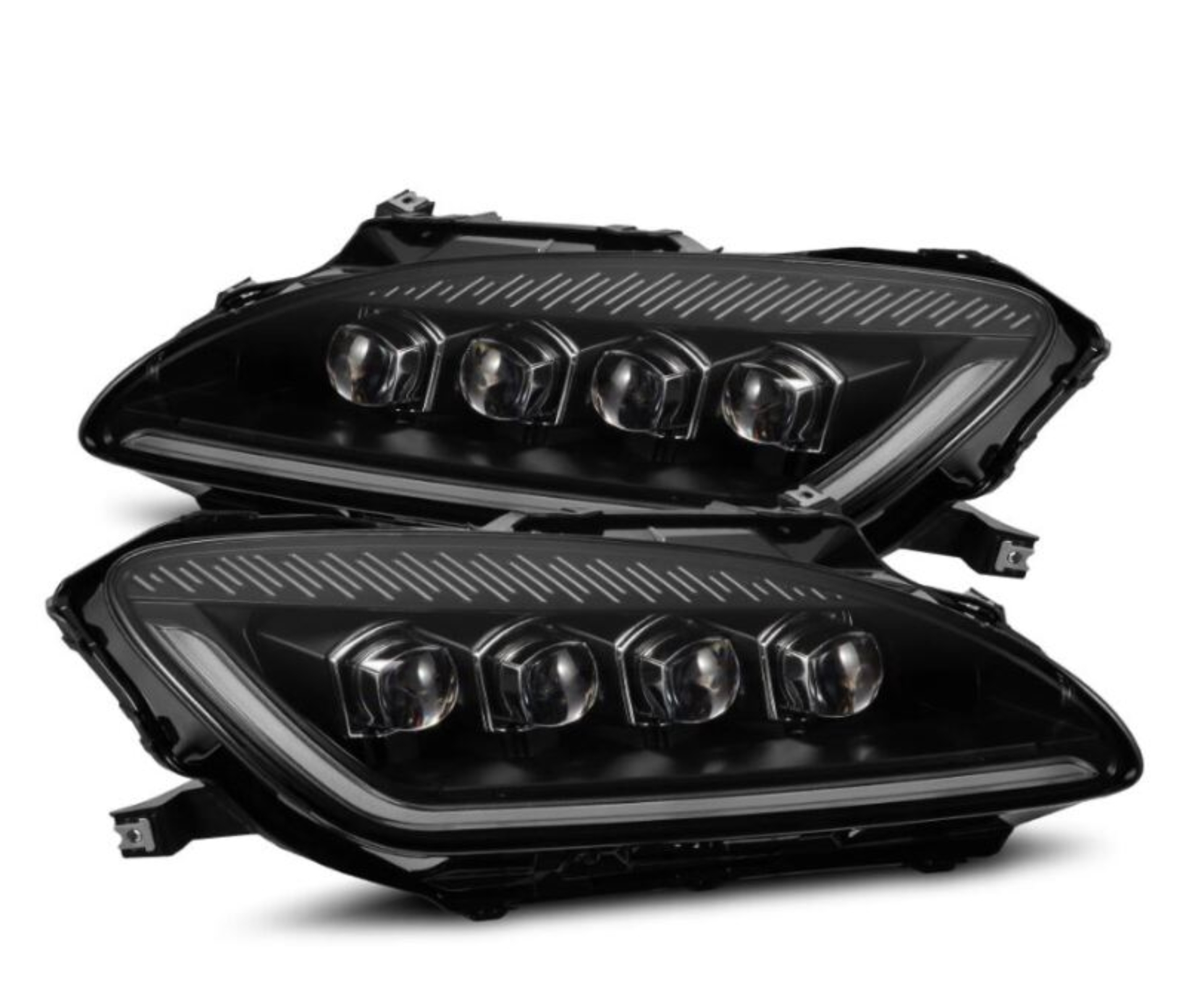 Picture of AlphaRex 99-09 Honda S2000 NOVA-Series Projector LED Headlights - Black