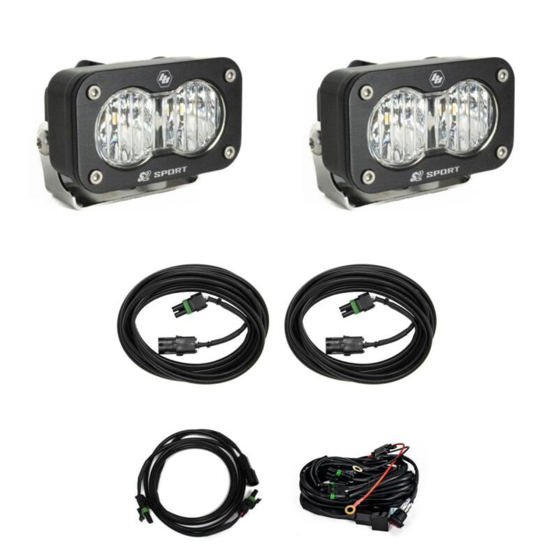 Picture of Baja Designs 23-24 Ford F250/F350 Super Duty S2 Sport Dual Reverse Light Kit w/ Toggle