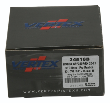 Picture of Vertex Piston 20-21 Honda CRF 250 R 250cc Forged Replica Piston Kit