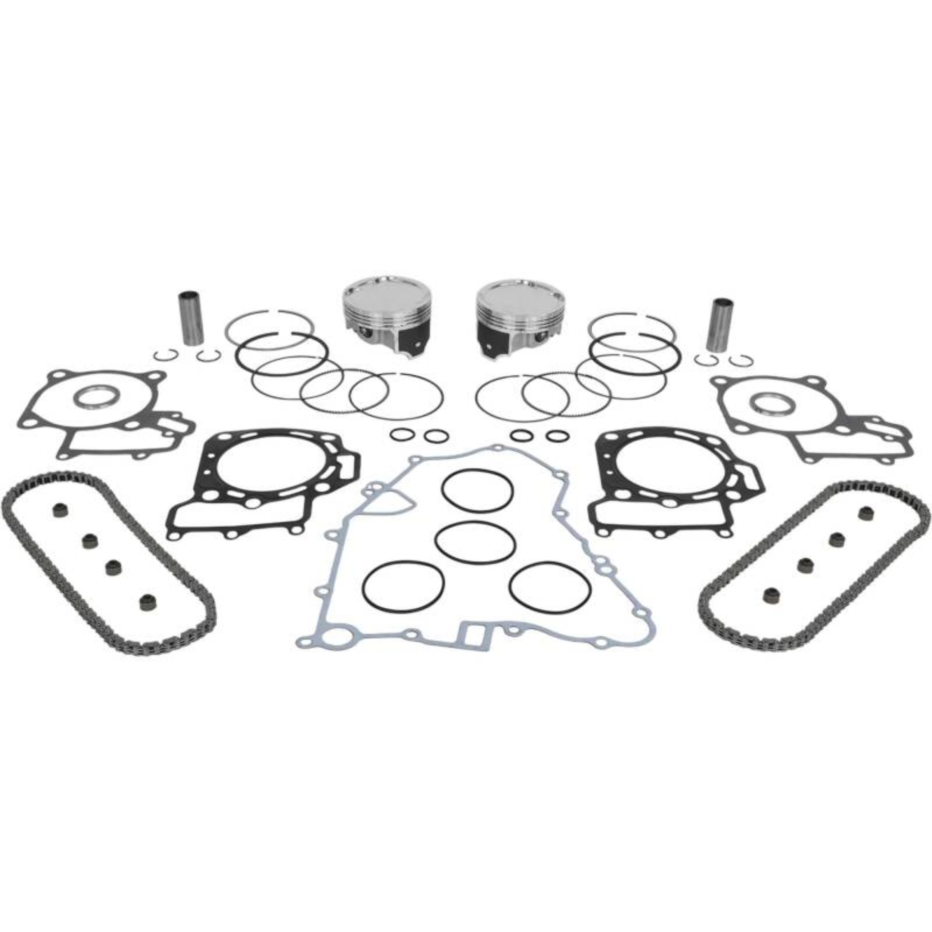 Picture of Vertex Piston 08-13 Kawasaki KRF 750 Teryx 4x4 750cc Replica Top End Piston Kit; 8.8:1 Kit