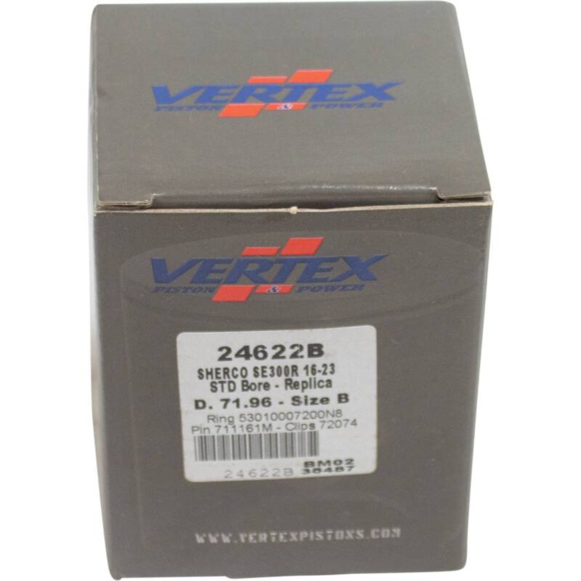 Picture of Vertex Piston 16-24 Sherco SE-R 300 300cc Cast Replica Piston Kit