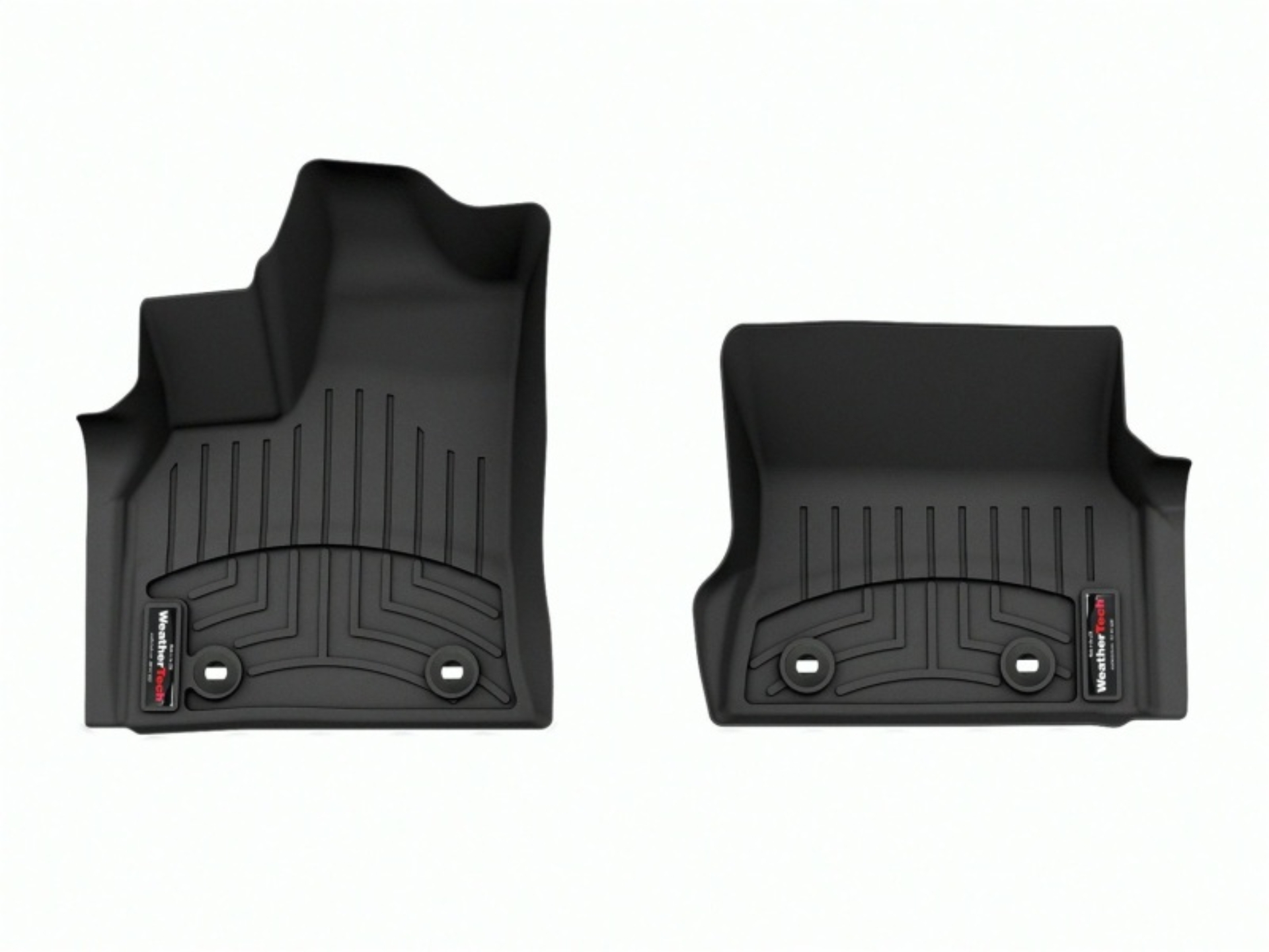 Picture of WeatherTech WT FloorLiner-Front-Blk Floor Mats - 4417851