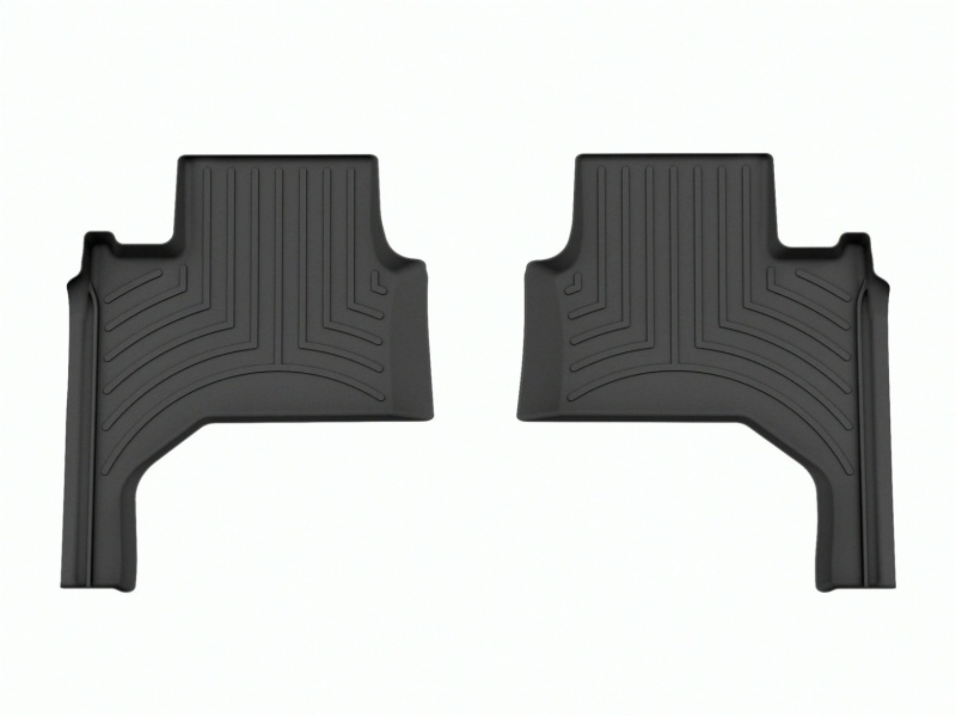 Picture of WeatherTech WT FloorLiner-Rear-Blk Floor Mats - 4417852