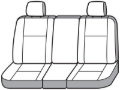 Picture of Covercraft 19-24 Chevy Silverado Carhartt Super Dux PrecisionFit Front Row Seat Covers - Blk