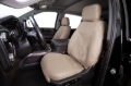 Picture of Covercraft 21-24 Toyota Sienna Polycotton SeatSaver Custom Front Row Seat Covers - Taupe