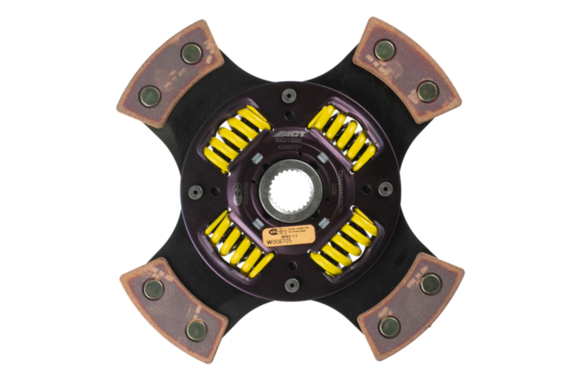 Picture of ACT 4 Pad Sprung Race Clutch Disc