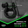 Picture of Rhino USA 20Ft Tow Strap/Shackles Combo