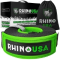 Picture of Rhino USA Recovery Tow Strap 3Inx20Ft (Black)