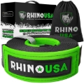 Picture of Rhino USA Recovery Tow Strap 4Inx30Ft (Black)
