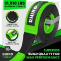 Picture of Rhino USA Recovery Tree Saver Strap 3Inx8Ft (Black)