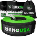 Picture of Rhino USA Recovery Tree Saver Strap 3Inx8Ft (Green)